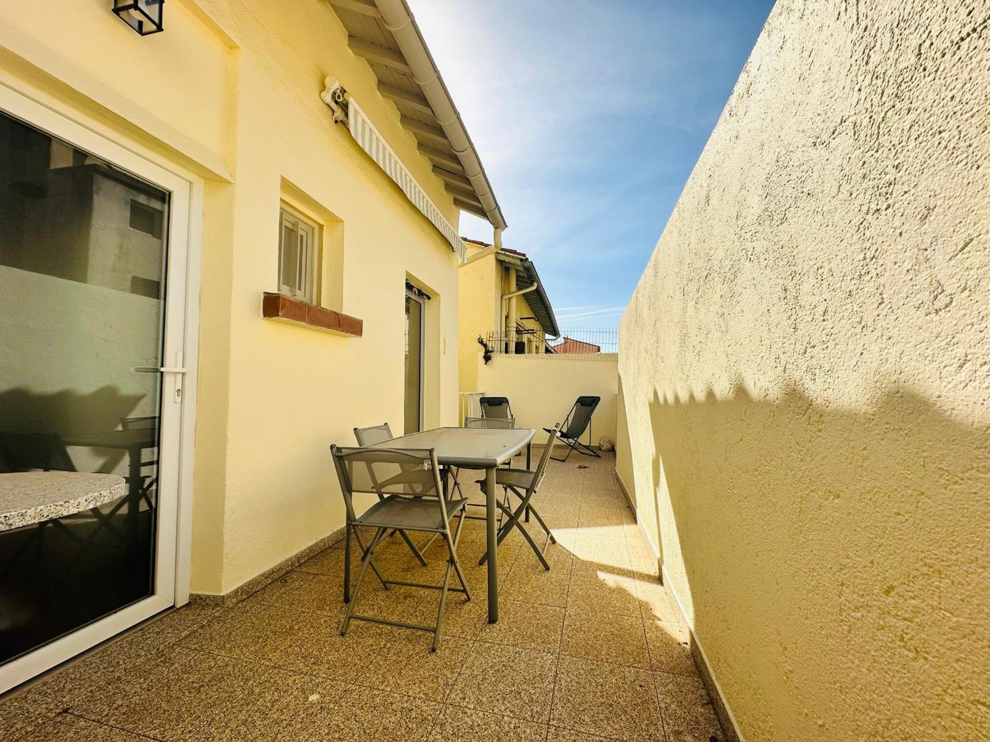 Maison Cosy Avec Grande Terrasse, Proche Quais Et Plages - Port-Vendres - Fr-1-309-203 Port Vendres Luaran gambar